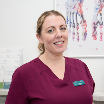 Caroline Fairbairn BSc (Hons) MRCPod